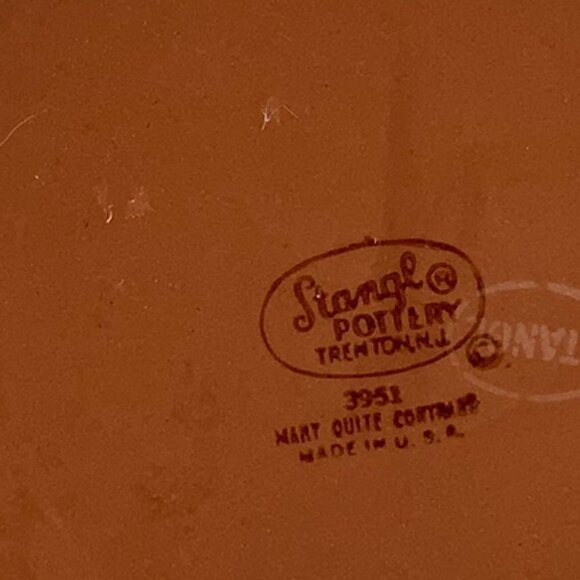 RARE Stangl Kiddieware Mary Quite Contrary Plate Childs Nursery Rhyme 3951 - Picture 3 of 3